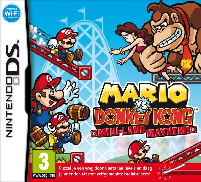 The coverart image of Mario vs. Donkey Kong: Mini-Land Mayhem
