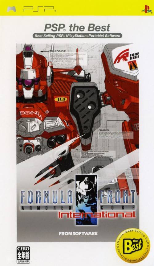 The coverart image of Armored Core: Formula Front International (PSP the Best)
