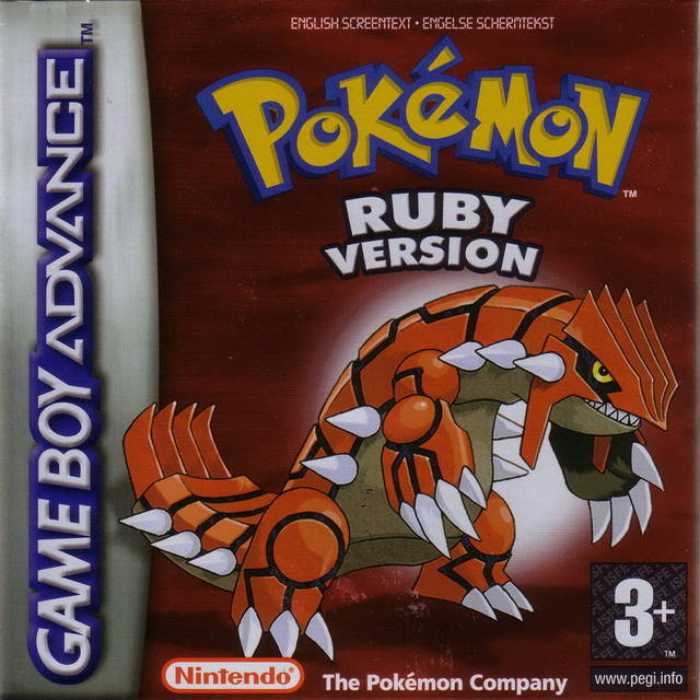 The coverart image of Pokemon Ruby Version