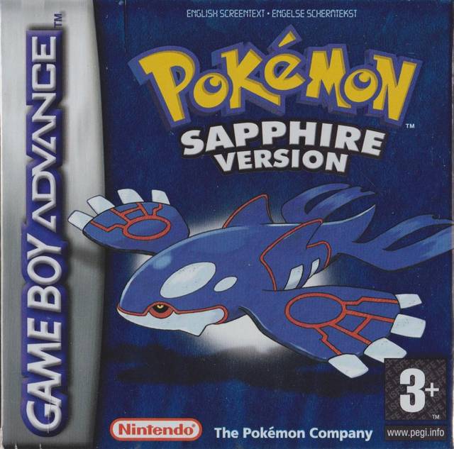 The coverart image of Pokemon Sapphire Version