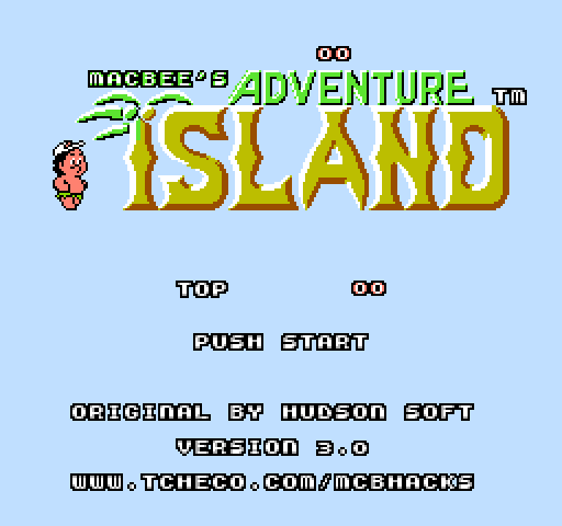 The coverart image of MacBee's Adventure Island